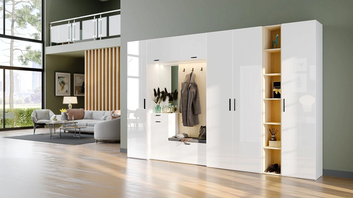 Шкаф двухстворчатый Chelsea белая Шкаф двухстворчатый Chelsea белая