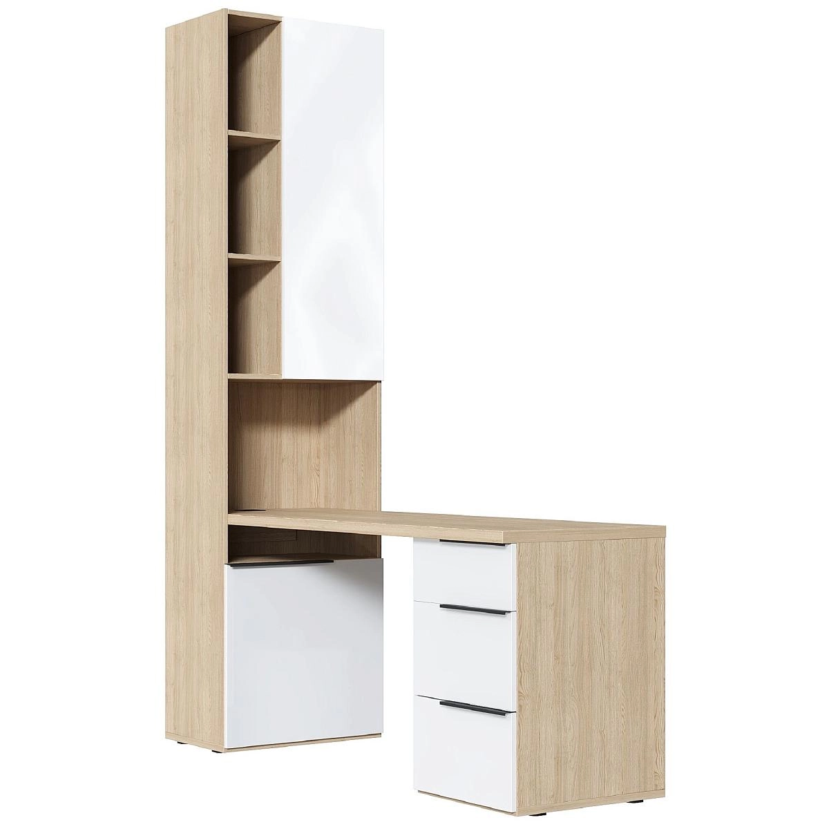 Стол письменный Next crystal со стеллажом Стол письменный Next crystal со стеллажом