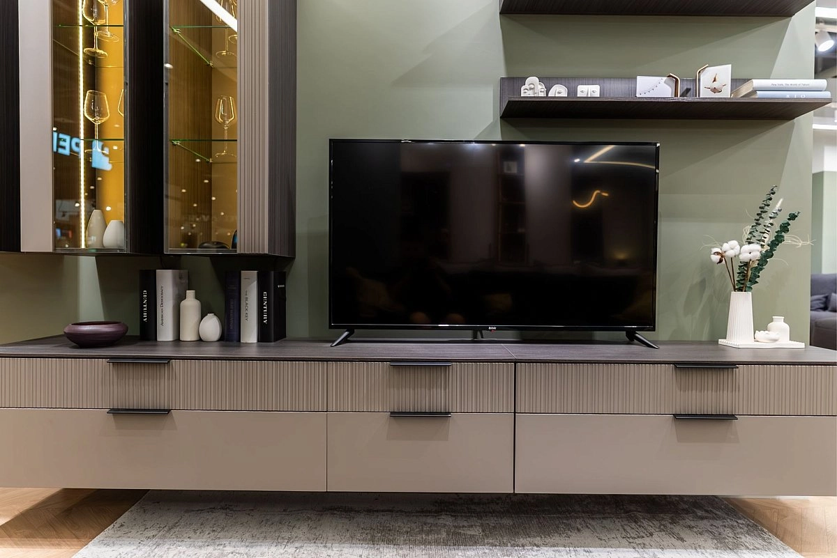 Полка навесная Soho графит Полка навесная Soho графит