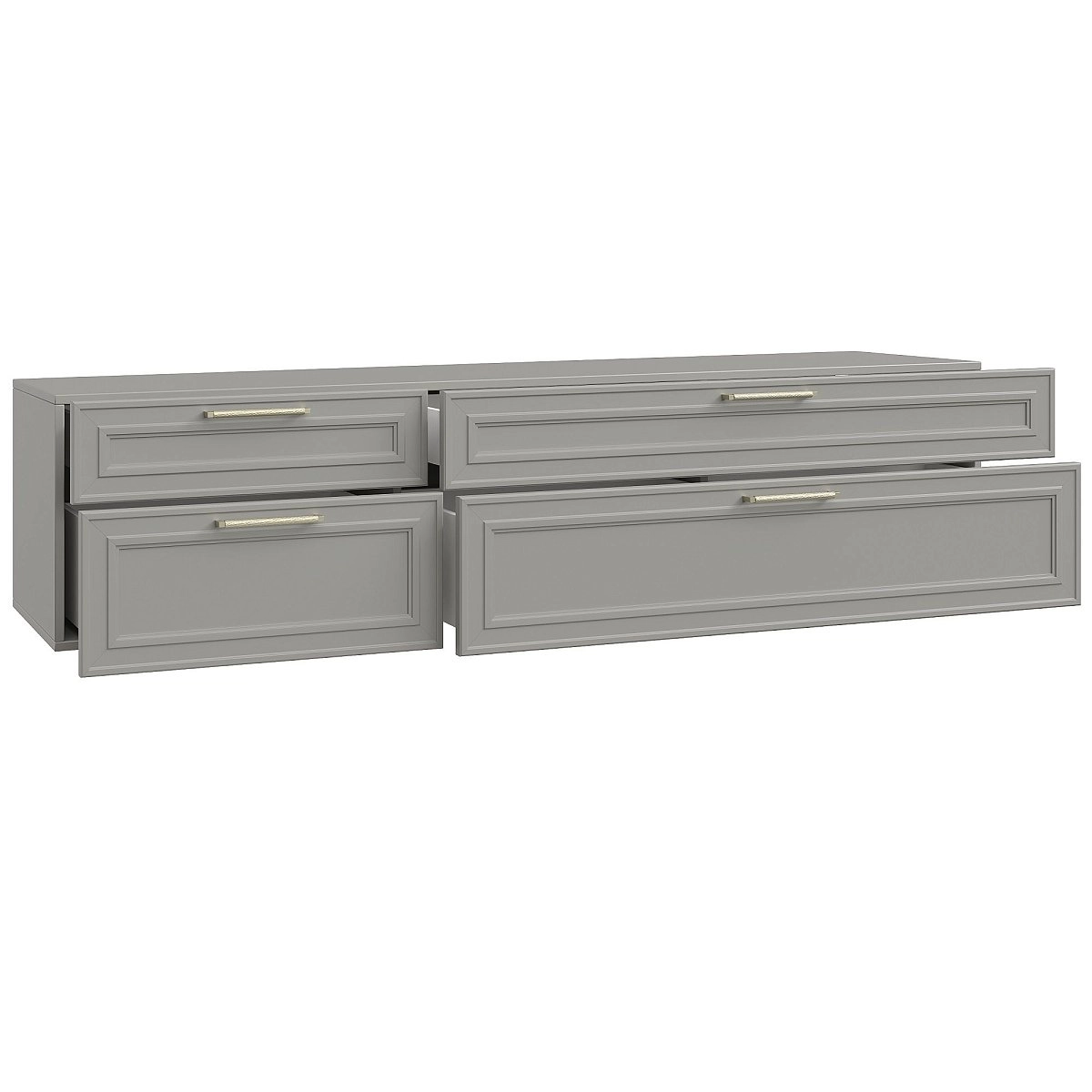 Тумба навесная под телевизор Montreal серый Тумба навесная под телевизор Montreal серый