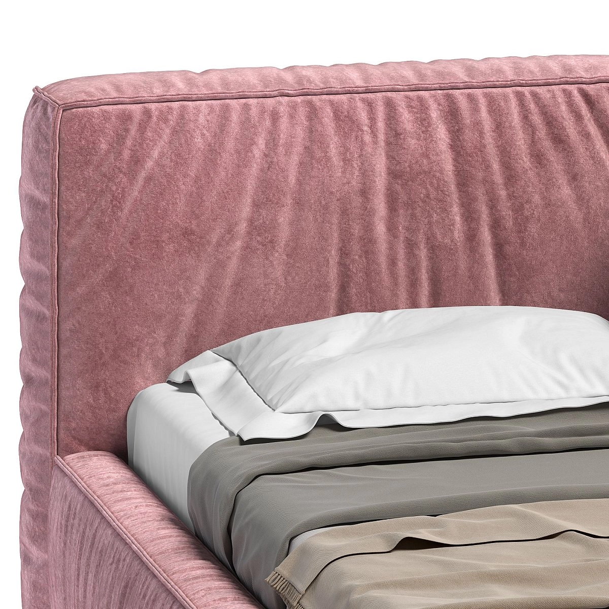 Кровать односпальная Brioche Basic угловая правая с подъемным механизмом 90х200 Кровать односпальная Brioche Basic угловая правая с подъемным механизмом 90х200