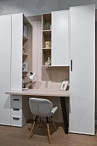 Шкаф одностворчатый Rimini белая Шкаф одностворчатый Rimini белая