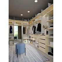 Гардеробная Modula модульная стеллажная Гардеробная Modula модульная стеллажная