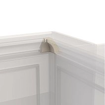 Элемент карниза Монреаль беж для внутреннего угла Элемент карниза Монреаль беж для внутреннего угла