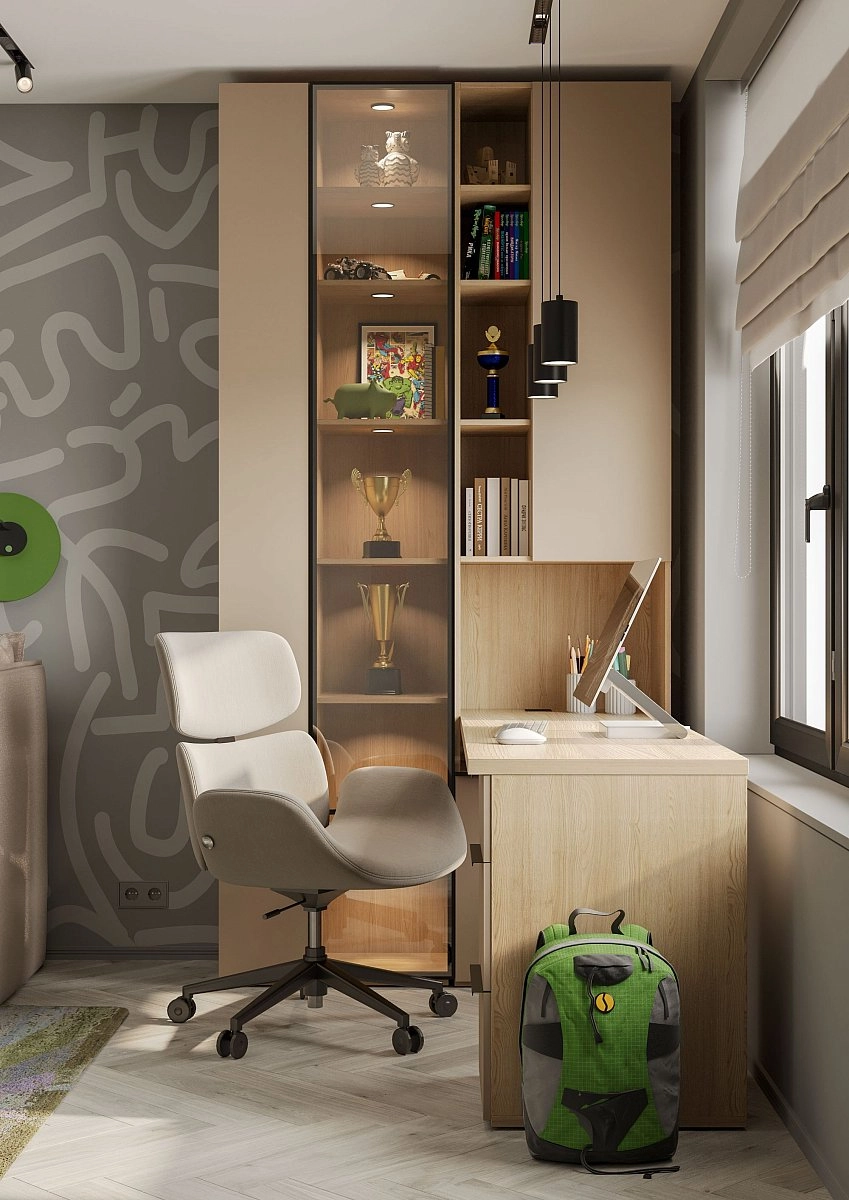 Стол письменный Next со стеллажом Стол письменный Next со стеллажом