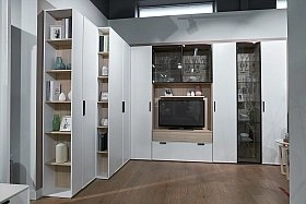 Шкаф одностворчатый Rimini белая Шкаф одностворчатый Rimini белая