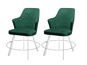 Стул поворотный DikLine 245, 2шт Стул поворотный DikLine 245, 2шт