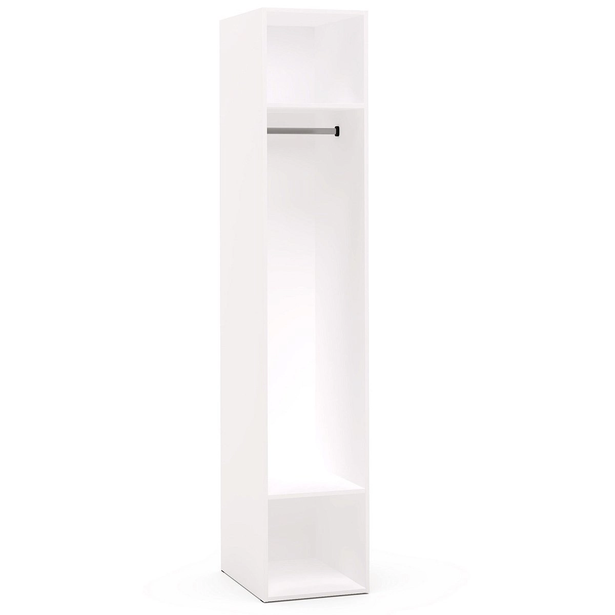 Шкаф одностворчатый Soho белая с зеркалом Шкаф одностворчатый Soho белая с зеркалом