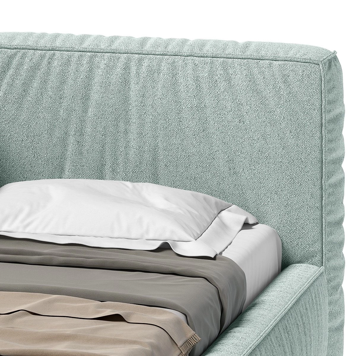 Кровать односпальная Brioche Premier угловая левая с подъемным механизмом 90х200 Кровать односпальная Brioche Premier угловая левая с подъемным механизмом 90х200