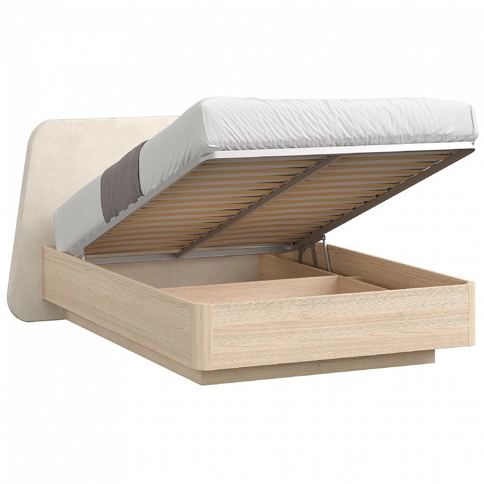 Кровать полутораспальная 120х200 Порто с подъемным механизмом, основание щитовое Кровать полутораспальная 120х200 Порто с подъемным механизмом, основание щитовое