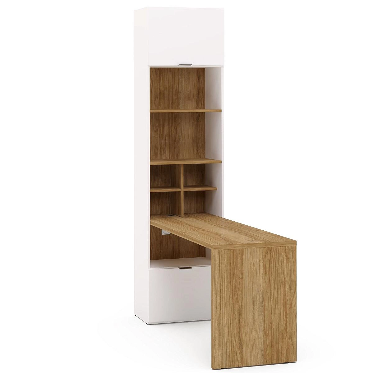 Стол письменный Soho белая со стеллажом Стол письменный Soho белая со стеллажом