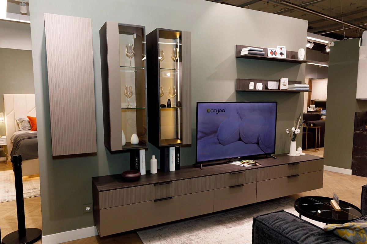 Полка навесная Soho графит Полка навесная Soho графит