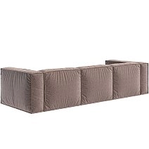 Диван Brioche 3-х местный Optimum без подушек Диван Brioche 3-х местный Optimum без подушек