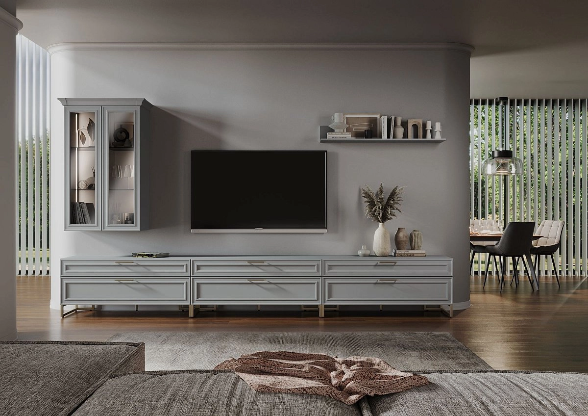 Тумба под телевизор Montreal серый Тумба под телевизор Montreal серый