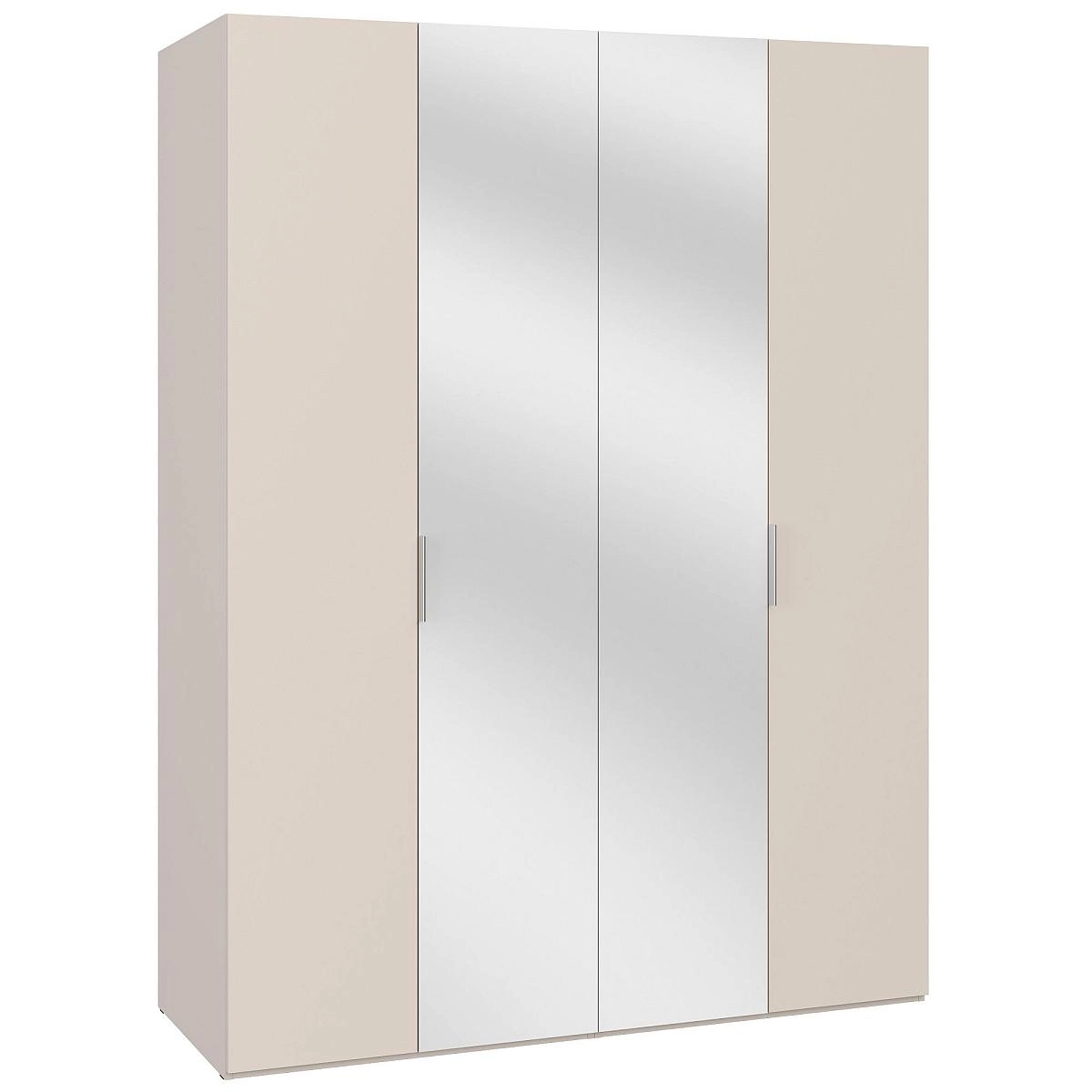 Шкаф четырехстворчатый Soho беж с зеркалами Шкаф четырехстворчатый Soho беж с зеркалами