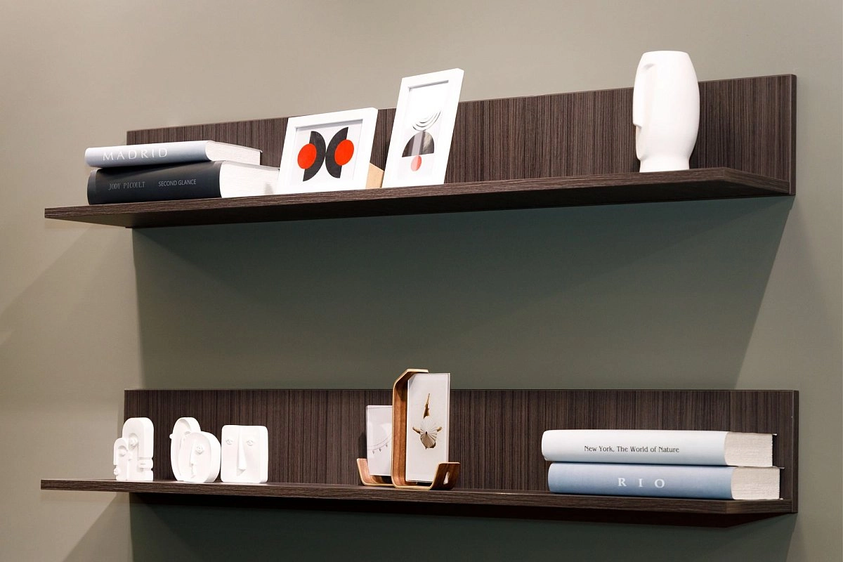 Полка навесная Soho графит Полка навесная Soho графит