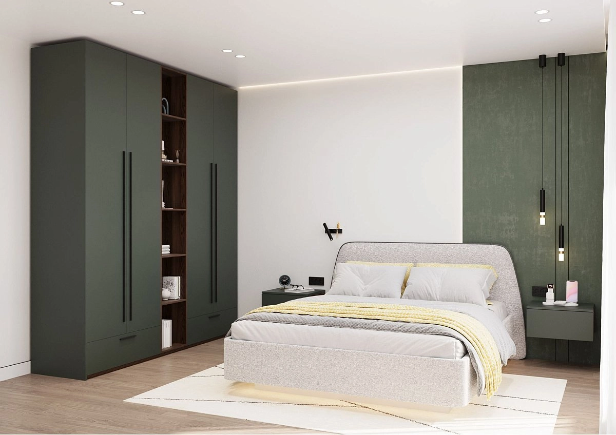 Кровать двуспальная 160х200 Alba с подъемным механизмом Кровать двуспальная 160х200 Alba с подъемным механизмом