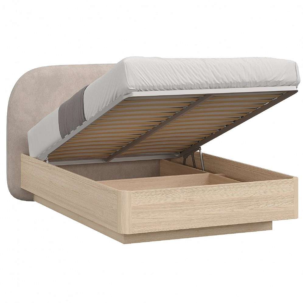 Кровать полутораспальная 120х200 Римини с подъемным механизмом, основание щитовое Кровать полутораспальная 120х200 Римини с подъемным механизмом, основание щитовое