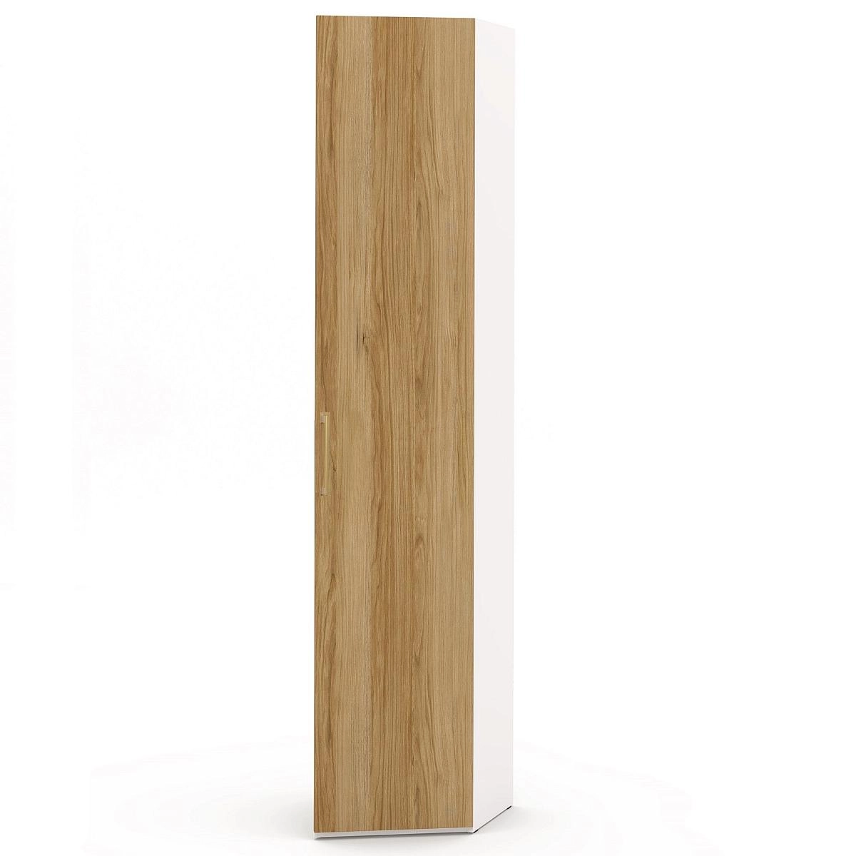 Шкаф заверш. 1дв.правая 608/400 (дуб) др.ручка Шкаф заверш. 1дв.правая 608/400 (дуб) др.ручка