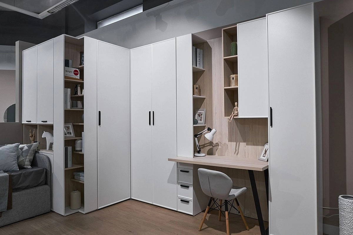 Шкаф одностворчатый Rimini белая Шкаф одностворчатый Rimini белая