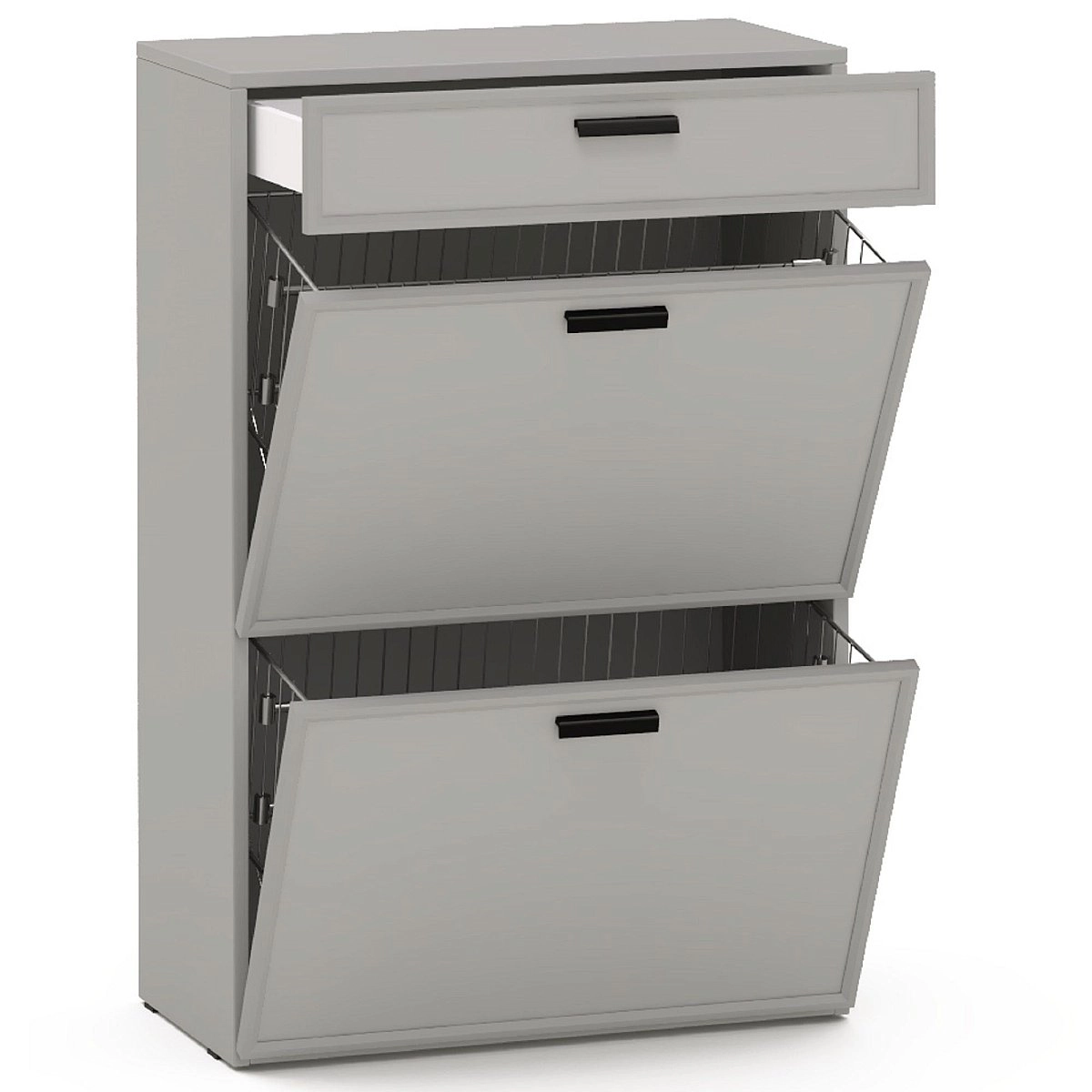 Тумба для обуви Rimini серая Тумба для обуви Rimini серая