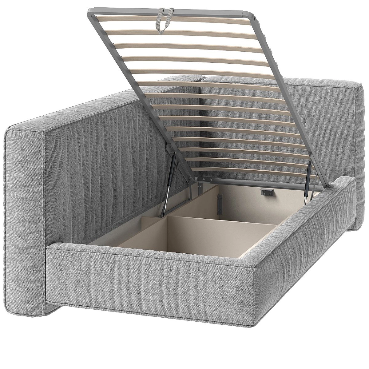 Кровать односпальная Brioche FIRST угловая левая с подъемным механизмом 90х200 Кровать односпальная Brioche FIRST угловая левая с подъемным механизмом 90х200