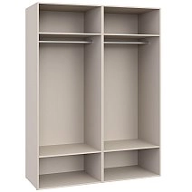 Шкаф четырехстворчатый Soho беж с зеркалами Шкаф четырехстворчатый Soho беж с зеркалами