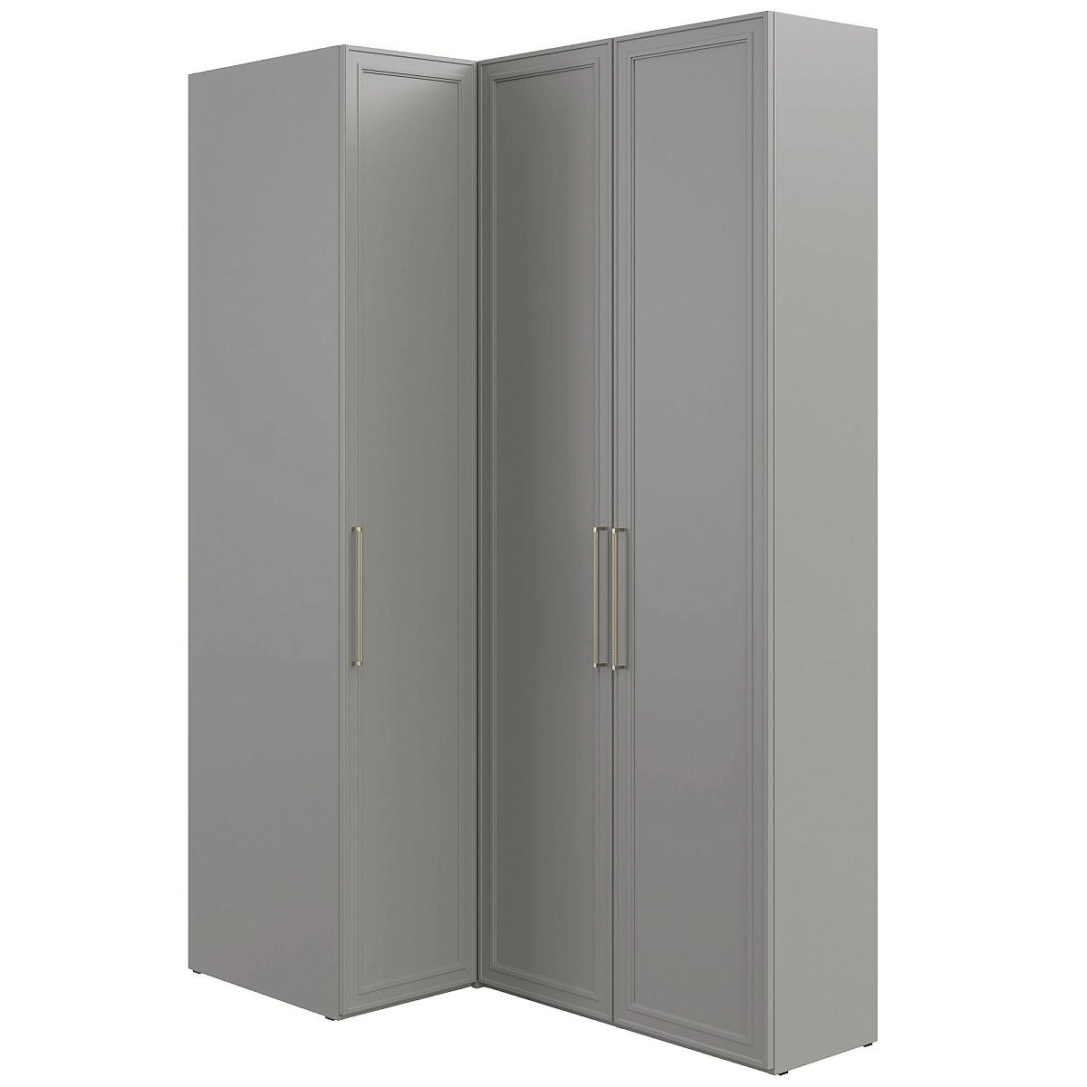 Шкаф угловой Монреаль серый Шкаф угловой Монреаль серый