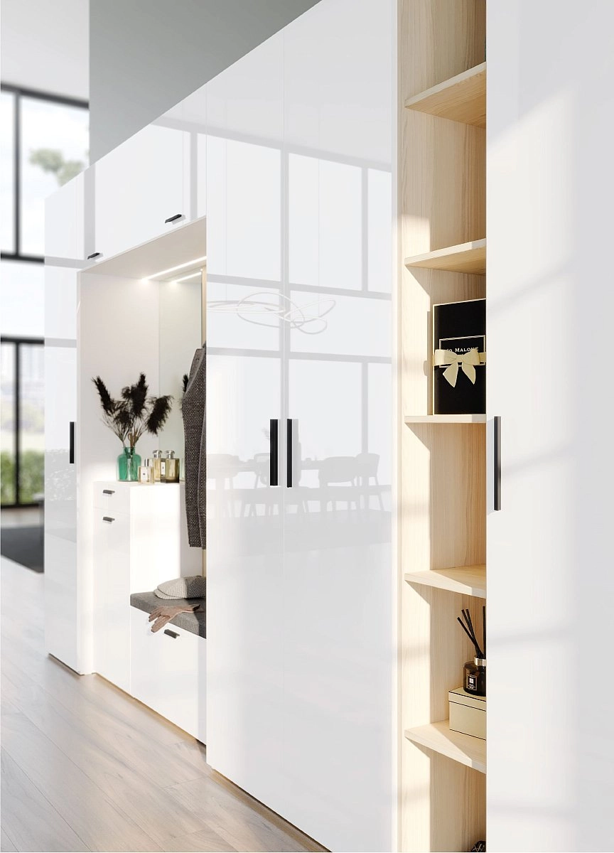 Шкаф двухстворчатый Chelsea белая Шкаф двухстворчатый Chelsea белая