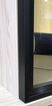 Секция навесная 1дв.стек., стек.полка в.766+свет.JJ13