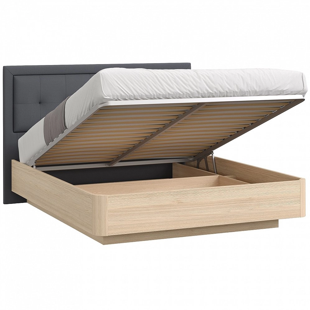 Кровать двуспальная 160х200 Онда с подъемным механизмом, основание щитовое