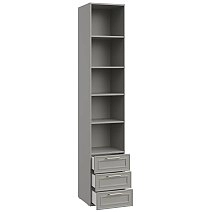 Шкаф одностворчатый Монреаль серый