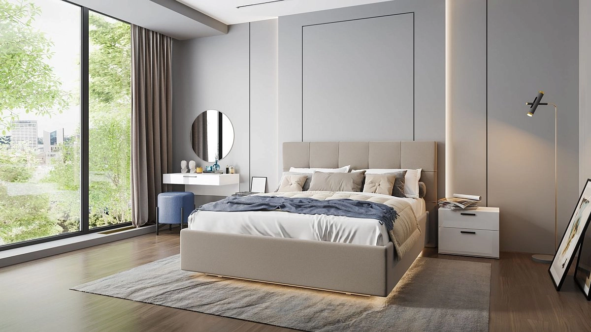 Кровать двуспальная 160х200 Molle с подъемным механизмом