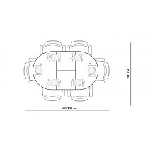 Стол Mayer AR1000 матовый
