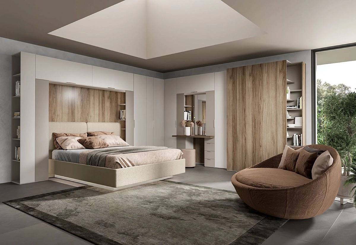 Секция для кровати Soho беж 160