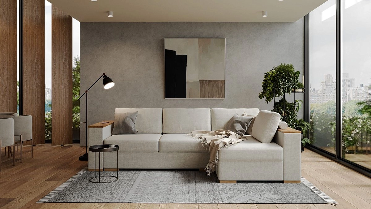 Диван Монако Оптимум левый