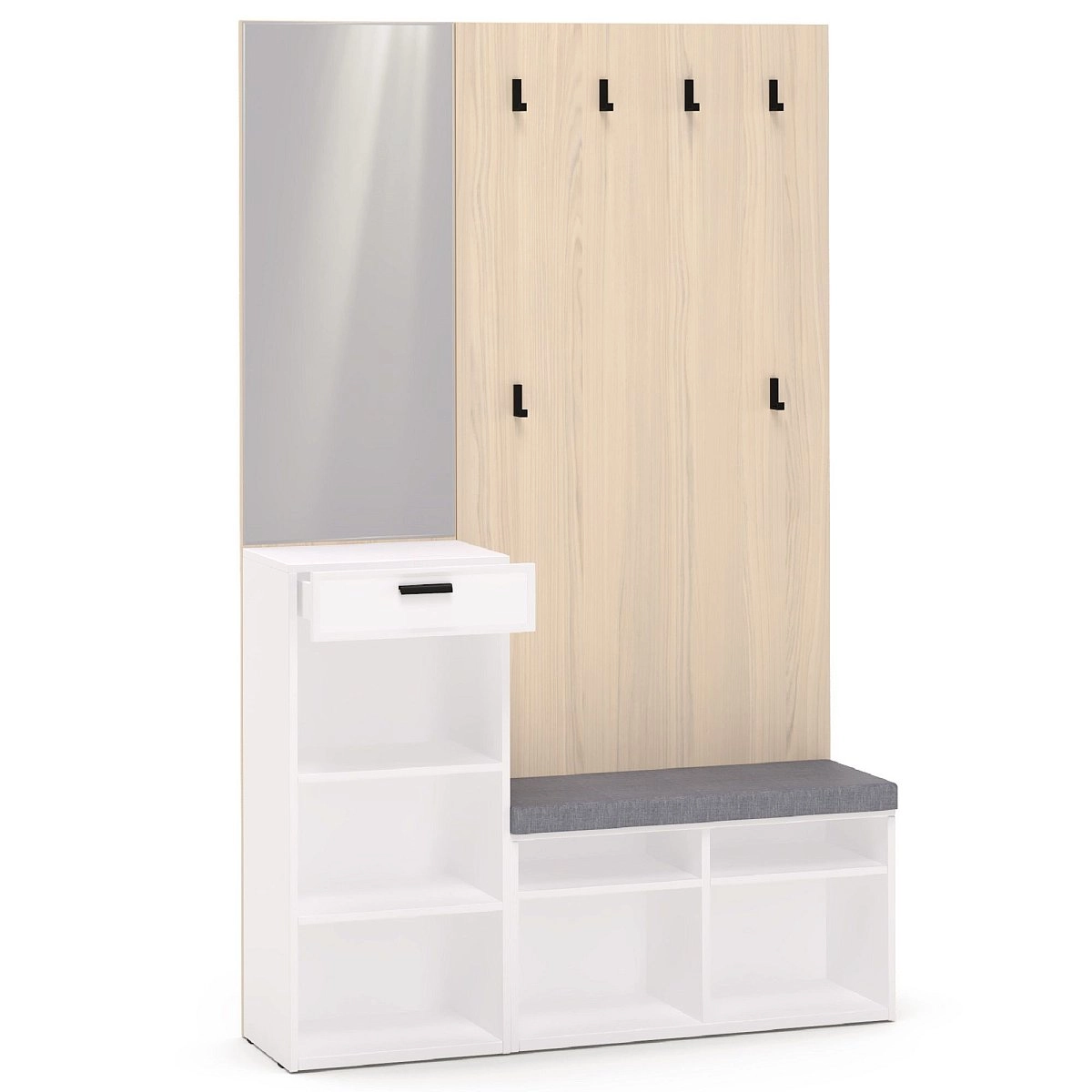 Комплект для прихожей Rimini белая №14