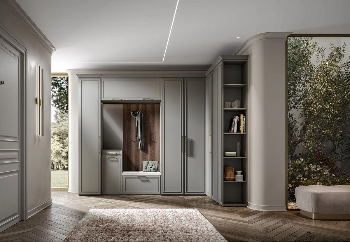 Секция навесная Montreal серый