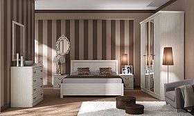 Шкаф четырехстворчатый Камилла с зеркалами