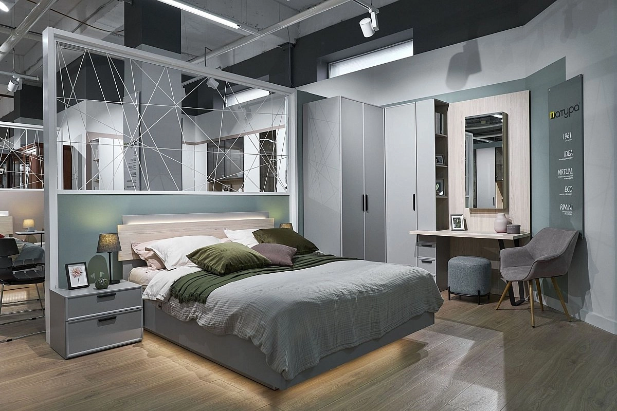 Светильник для основания кровати ш.160 с "парящим" эффектом