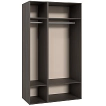 Шкаф трехстворчатый Сохо графит