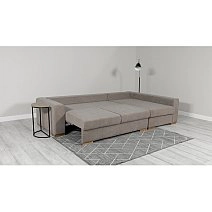 Диван Монако Равена Java угловой с оттоманкой