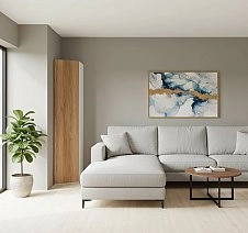 Шкаф завершающий Soho белая