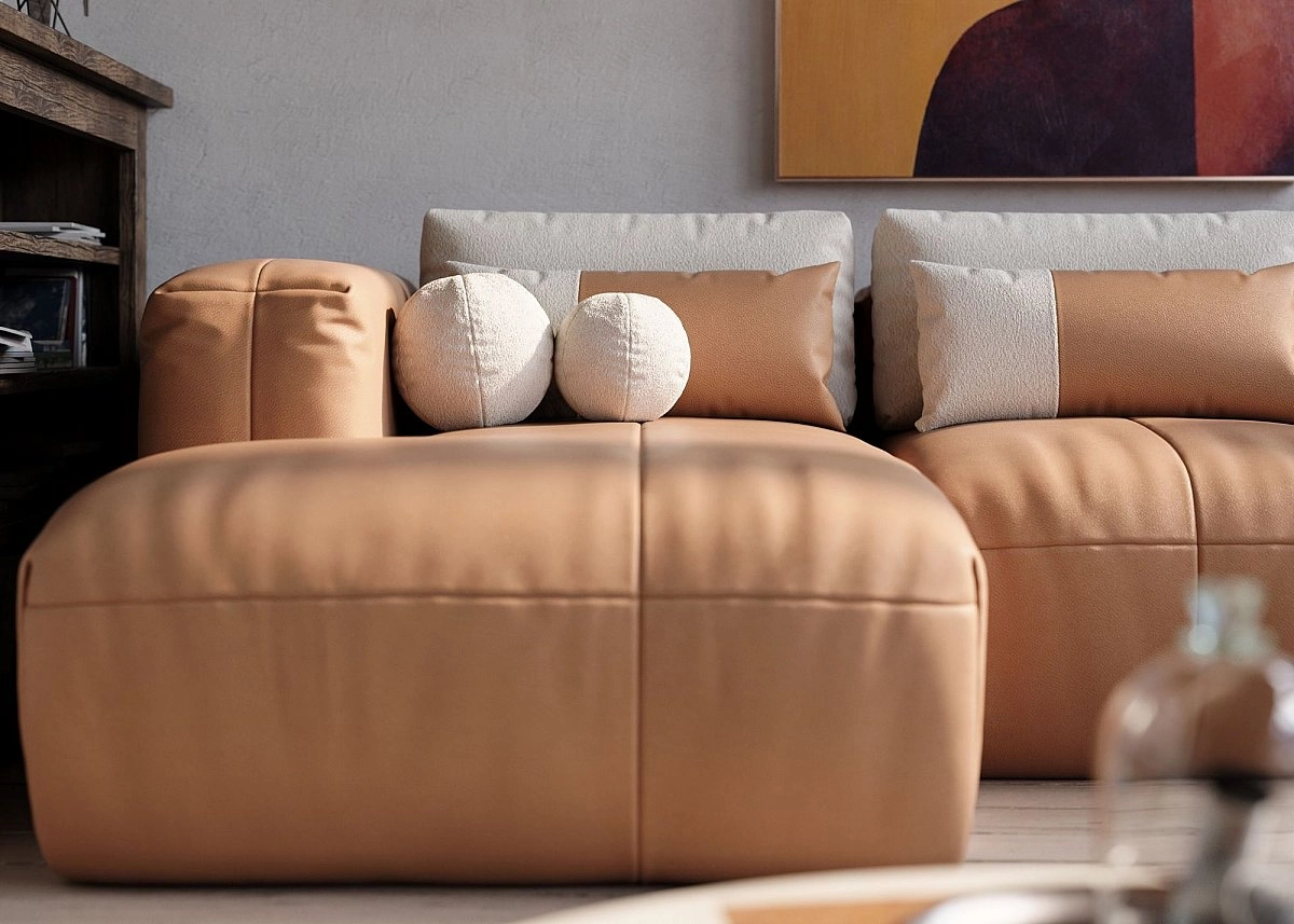 Диван Брауни Мемори угловой левый Базис