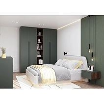 Кровать двуспальная 160х200 Альба с подъемным механизмом