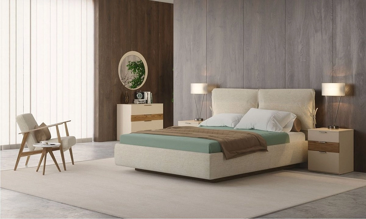 Зеркало навесное Soho беж