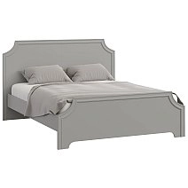 Кровать двуспальная 160х200 Montreal серый