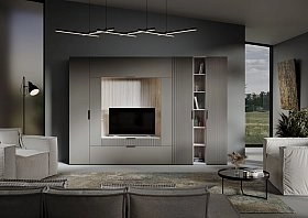 Секция для телевизора Soho графит