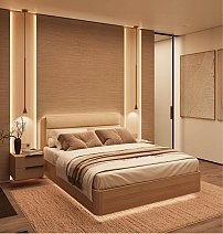 Кровать полутораспальная 140х200 Next,Nicole с подъемным механизмом