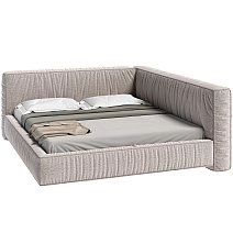 Кровать двуспальная Brioche Basic угловая правая с подъемным механизмом 180х200